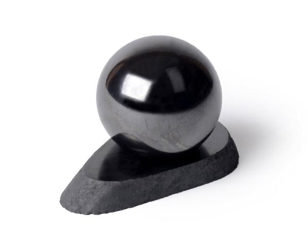 Шар шунгитовый, диаметр 3 см 