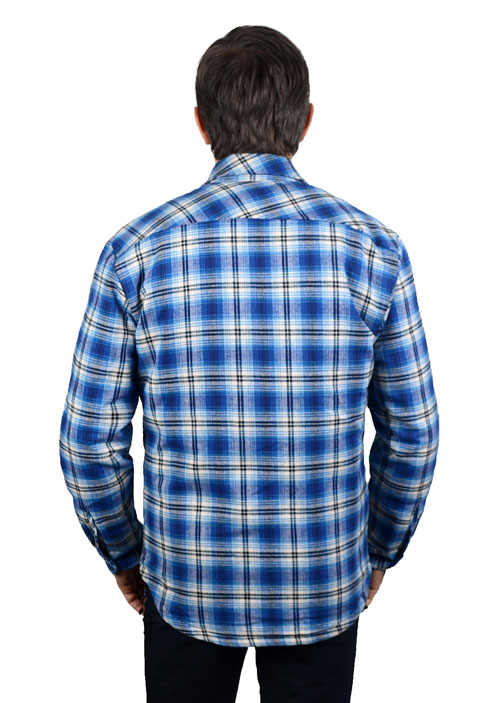 Терморубашка (куртка) утепленная на верблюжьем шерстепоне с 4 карманами мужская