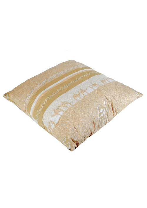 Подушка с наполнителем из верблюжьей шерсти, 70х70 