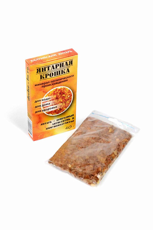 Янтарная крошка, 40 г 