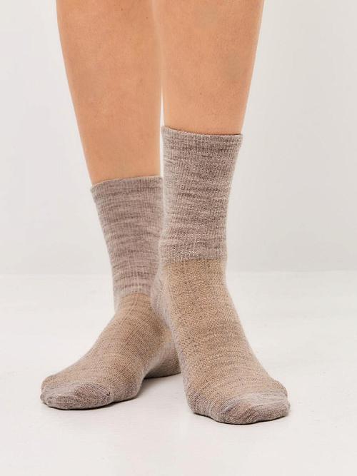 Носки из шерсти яка облегченные