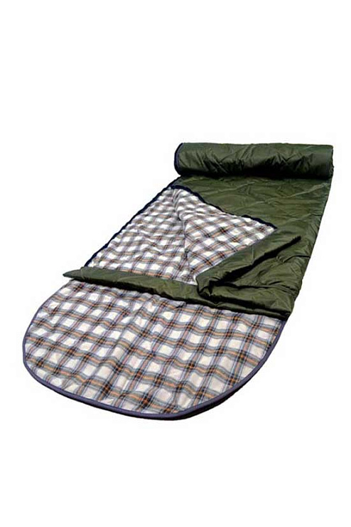 Мешок спальный облегченный с утеплителем из верблюжьей шерсти на молнии с 1 замком 