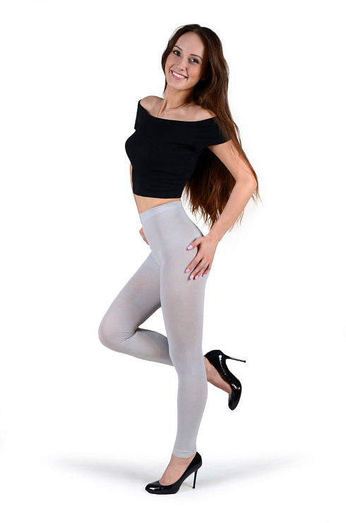 Леггинсы утягивающие для поддержки фигуры из хлопка, бамбука и микромодала с лайкрой 
