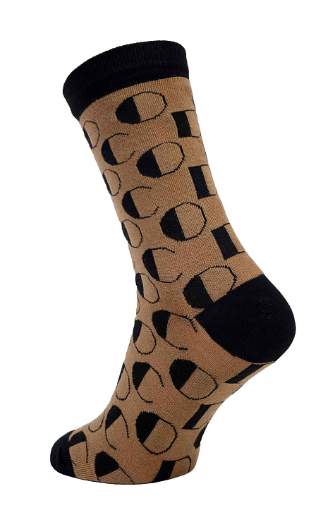 Носки из верблюжьей шерсти с монограммой DOC