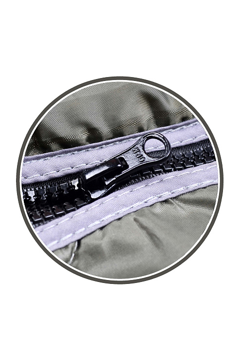 Мешок спальный облегченный с утеплителем из верблюжьей шерсти на молнии с 1 замком 