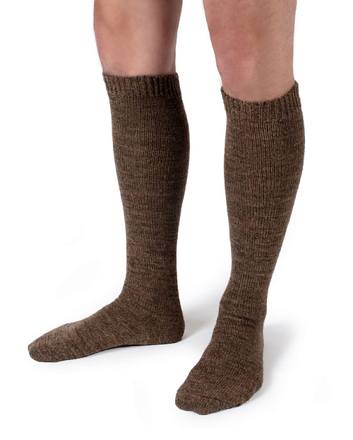 Получулки (гольфы) Высокие из верблюжьей шерсти