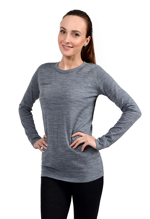 Фуфайка (термобелье) из шерсти мериноса двухслойная женская 