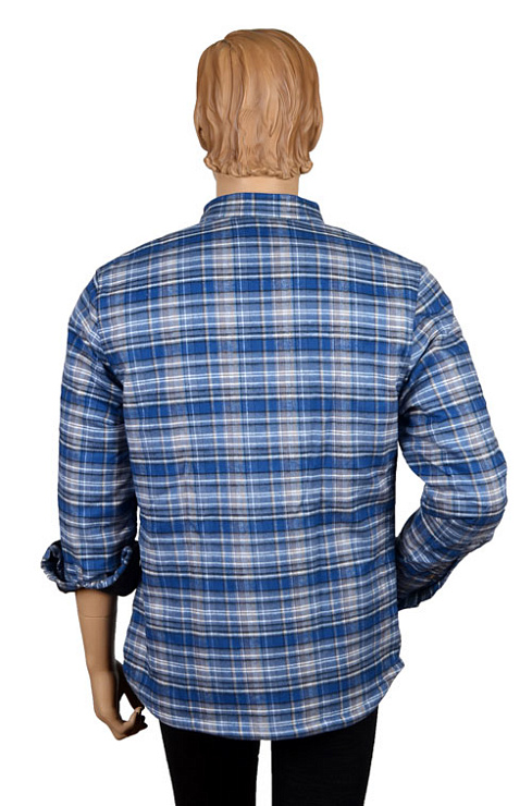 Терморубашка (куртка) утепленная на верблюжьем шерстепоне мужская 