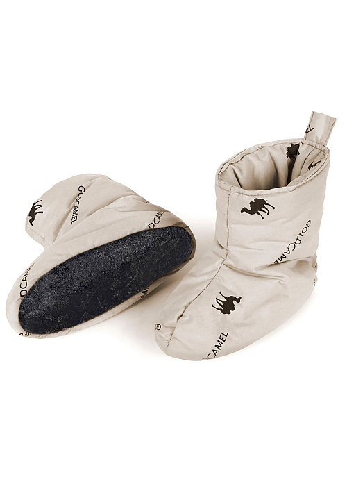 Сапожки домашние с утеплителем из верблюжьей шерсти 