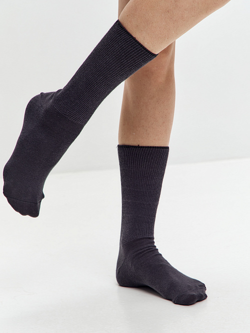 Носки из хлопка с ослабленной резинкой (подходят на полную ногу) 