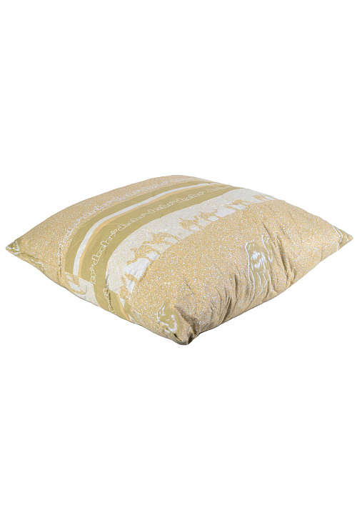 Подушка с наполнителем из верблюжьей шерсти, 70х70 