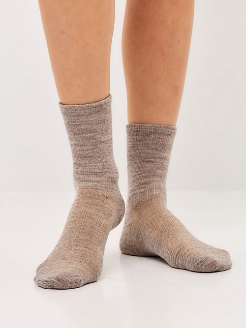 Носки из шерсти яка облегченные