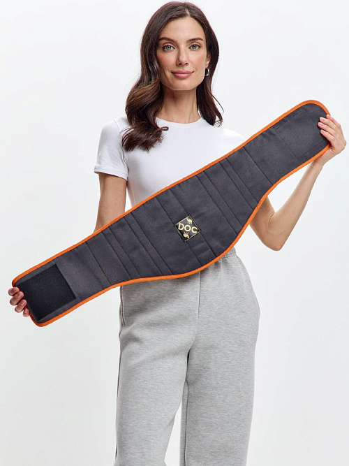 Пояс-корсет согревающий из верблюжьей шерсти с медной нитью 