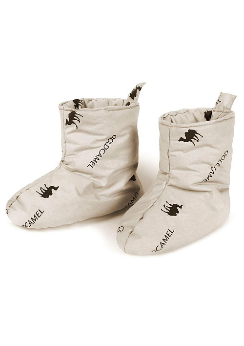 Сапожки домашние с утеплителем из верблюжьей шерсти 