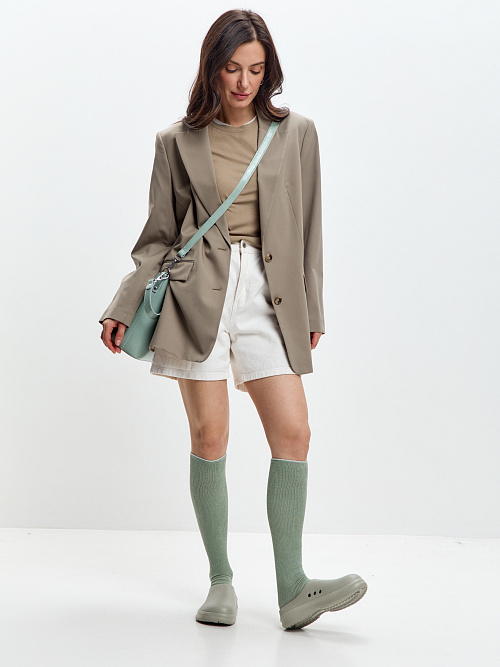 Получулки (гольфы) из хлопка с ослабленной резинкой (подходят на полную ногу) 