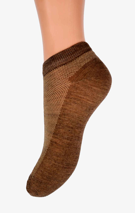 Носки Soft из верблюжьего пуха укороченные